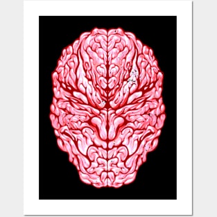 Natural Fighter's Brain Posters and Art